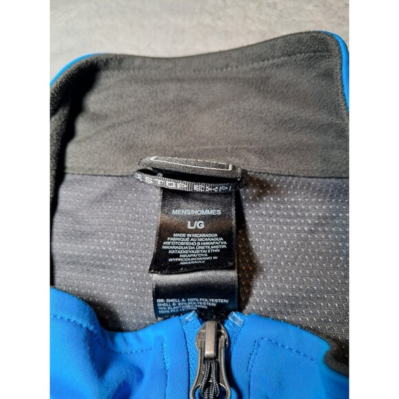 North Face F13 Men’s Jacket Blue Black Full Zip Outdoors Size Large - Picture 5 of 11